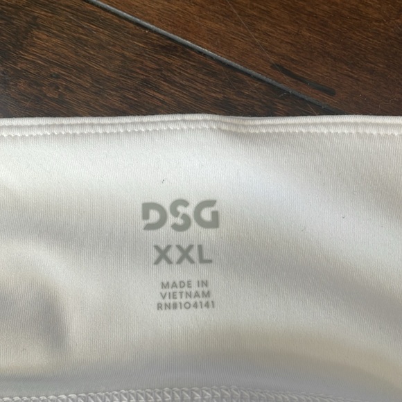 DSG Performance High Rise Momentum Skort White Built in short Sz XXL Active NWT - Picture 5 of 16